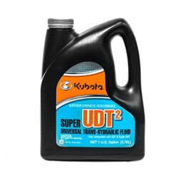 Kubota Genuine OEM 1 Gallon Super UDT2 Trans-Hydraulic Fluid One Gallon 70000-40201