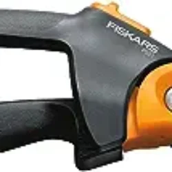 Fiskars PowerGear2 Pruning Shears – Plant Cutting Scissors with Sharp Precision-Ground Steel Blade – Lawn and Garden Tools – Black