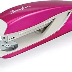Swingline Stapler, NeXXt Series Wow, Desktop Stapler, 40 Sheet Capacity, Pink (55047023)
