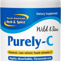 NORTH AMERICAN HERB & SPICE Purely-C – 90 Capsules – Healthy Immune Function – Camu Camu Berries, Wild Berries, Rose Hips – Non-GMO – 30 Total Servings
