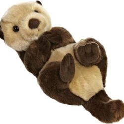 Aurora® Adorable Miyoni® Sea Otter Stuffed Animal – Lifelike Detail – Cherished Companionship – Brown 10 Inches