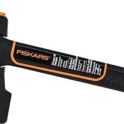 Fiskars 375501-1001 Hatchet with Sheath, 14″, Black