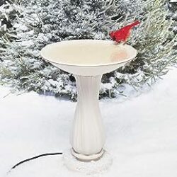 API Heated Birdbath Heated Bird Bath with Mounting Hardware (Item No. 600)