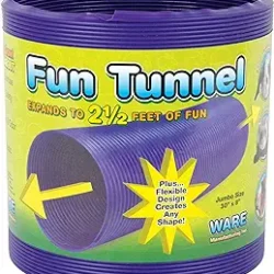 Ware Manufacturing Fun Tunnels Play Tube for Small Pets, 30 X 8 Inches – Large