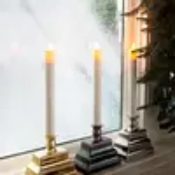 Miracle Flame LED Window Candles Set