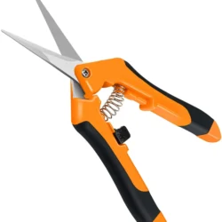 iPower Growlight GLPRNR6OR 6.5 Inch Pruning Shears Hand Pruner