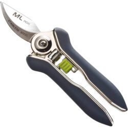 MLTOOLS Bypass Pruning Shears Compact Heavy Duty & Ultra Sharp for Gardening