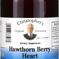 Christopher’s Original Formulas Nourish Hawthorn Berry Heart Syrup 16 Oz