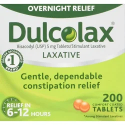Dulcolax Laxative Tablets, 200 Ct