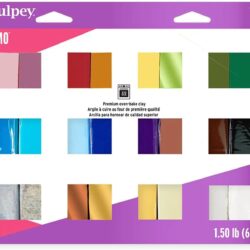 Sculpey Premo 24 Color sampler of Polymer Oven-Bake Clay, Non Toxic 1.5 lbs.