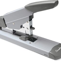 Swingline Heavy Duty Stapler, 160 Sheet Capacity, Includes Alignment Guide, Desktop Stapling, Platinum (39002)