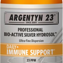 Argentyn 23 Professional Bio-Active Silver Hydrosol for Immune Support, Colloidal Silver, 23ppm, 16oz (473mL)