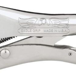 Malco Eagle Grip LP10WC 10 in. Curved Jaw Locking Pliers with Wire Cutter