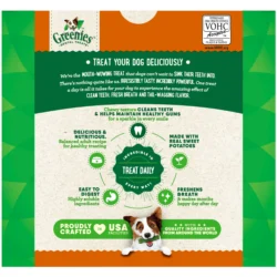 Greenies Large Natural Dog Dental Treats, Sweet Potato Flavor, 36 Oz Pack (24 Treats)