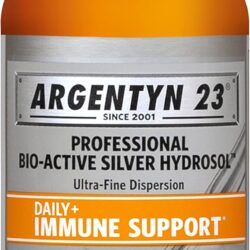 Argentyn 23 Professional Bio-Active Silver Hydrosol for Immune Support – Colloidal Silver, 23ppm, 4oz (118mL)