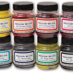 Jacquard Procion Tie Dye Powder 8-Color Set 2/3oz Jars