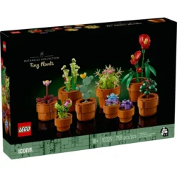 LEGO Botanicals Tiny Plants – Artificial, Fake Indoor Plant Building Set for Home, Kitchen, Desk Decoration, Adults Ages 18+ – Creative Birthday or Anniversary Gift – 10329
