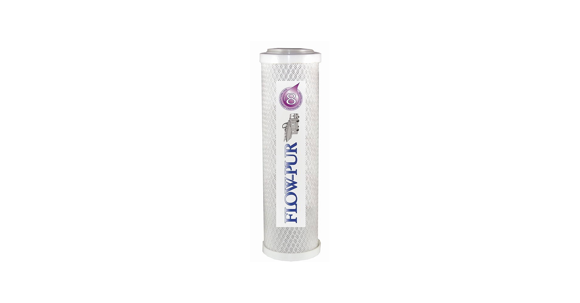 FlowPur/Watts WCBCS-975RV RV Trailer Camper Exterior Canister Single Replacement Filter